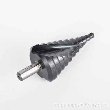 HSS Spiral Groove Step Bit Bit